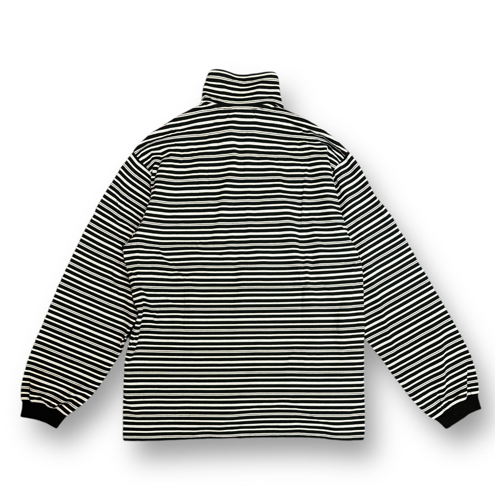 高感度ショップで2023年売れたブランド Palo Ernie 定価27500円 24AW ハーフ Tee L/S Boder zip Half トップス
