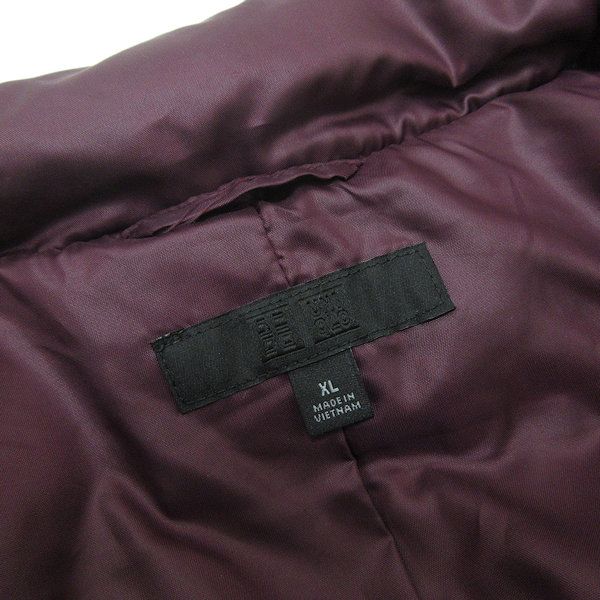 G□ユニクロ/UNIQLO ストレッチダウンコート/212-146586【XL】ボルドー