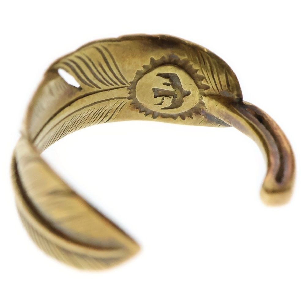 ●ゴローズ●先金フェザーリング●ピンキー●正規購入品 goro's (ゴローズ) 全金ピンキーフェザーリング ゴールド - メルカリ
