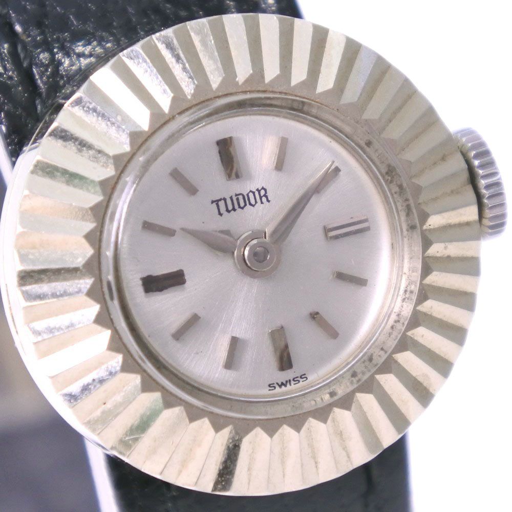 TUDOR】チュードル カメレオン 1703 ステンレススチール×レザー 手巻き 