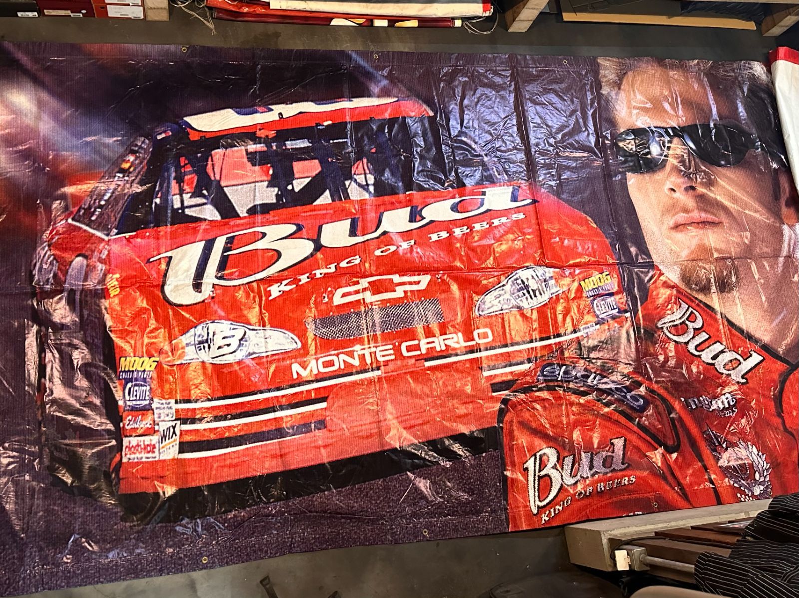 NASCAR×Budweiser大型バナー