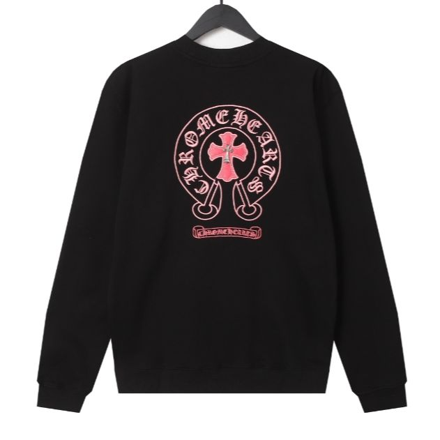 大人気 CHROME?HEARTS トップス ホワイト、ブラック、ピンク  3色選択  パーカー 男女兼用?限定 M/2XL