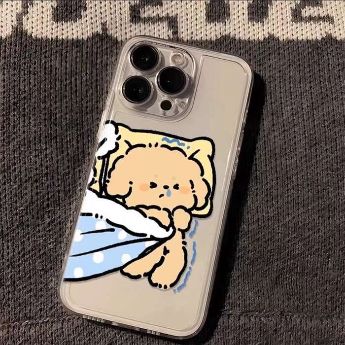 iphone16用ケース 未使用 クリア 透明 カップルケース 保護