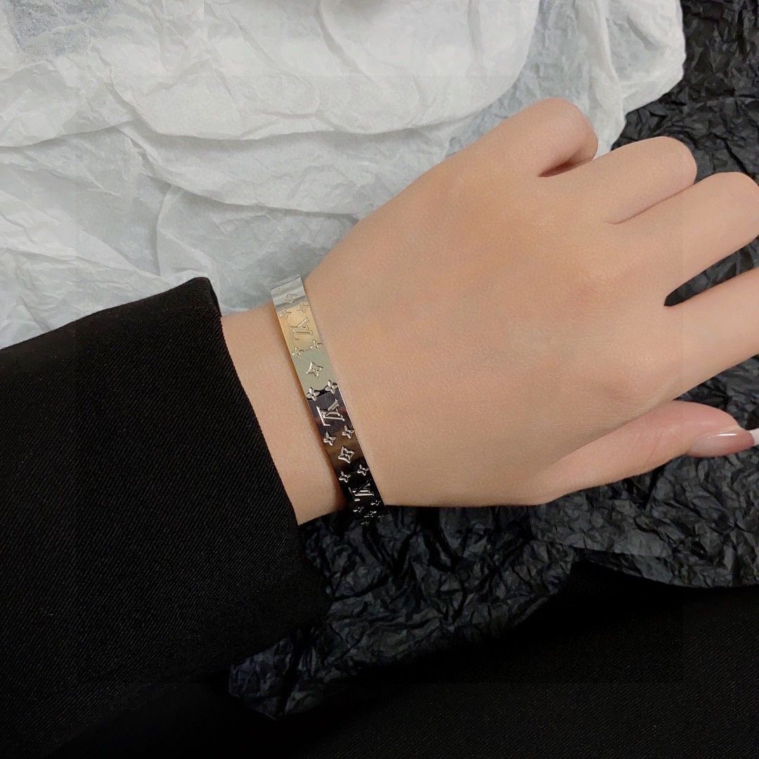 LV プリントレザーブレスレット??ルイ ヴィトン-MM輸入