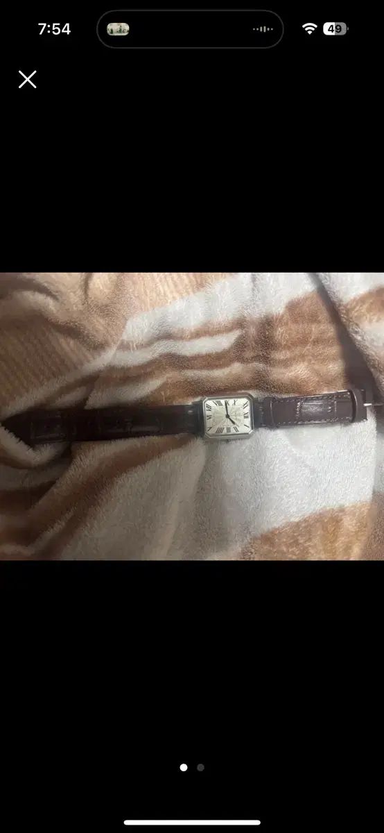 2184#22mm-20mmオレンジ☆本物クロコダイル腕時計用ベルト