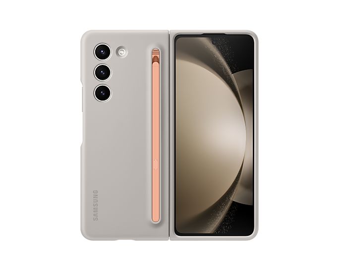 【新品】純正 Galaxy Z Fold5 Slim S-pen™ Case - サンド