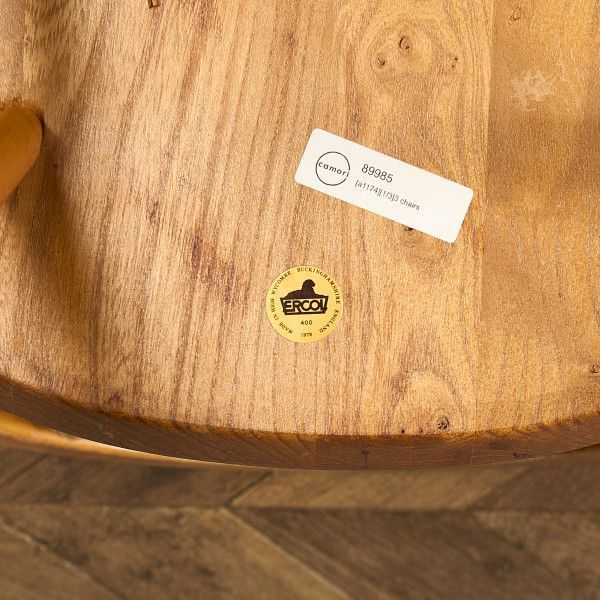 アーコール　フープ　ラベルあり　がたつきなし アーコール ERCOL ヴィンテージ 4本 スポーク フープバック