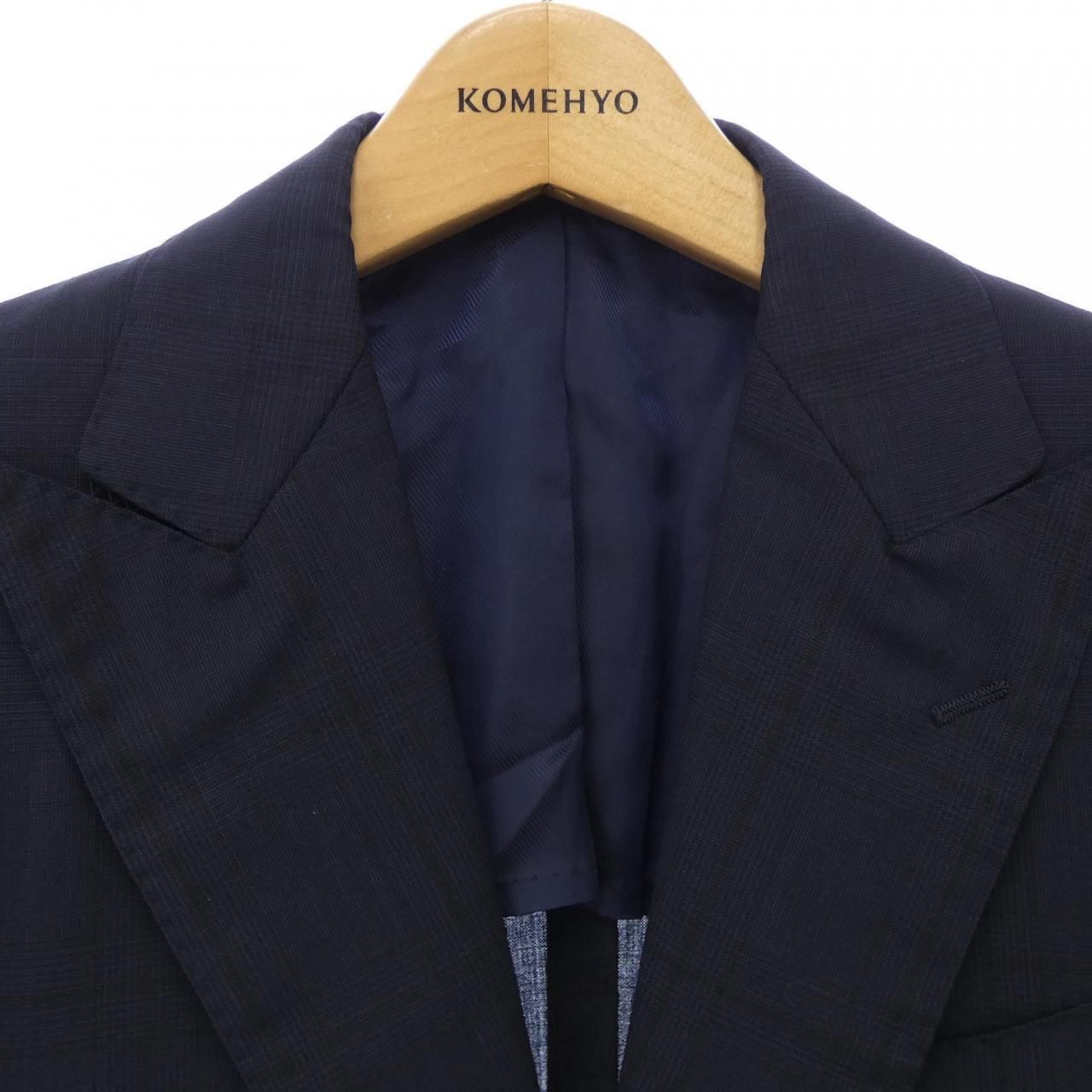 ブリッラ Brilla スーツ ブリッラ スーツ ビームスエフ ネイビー 46