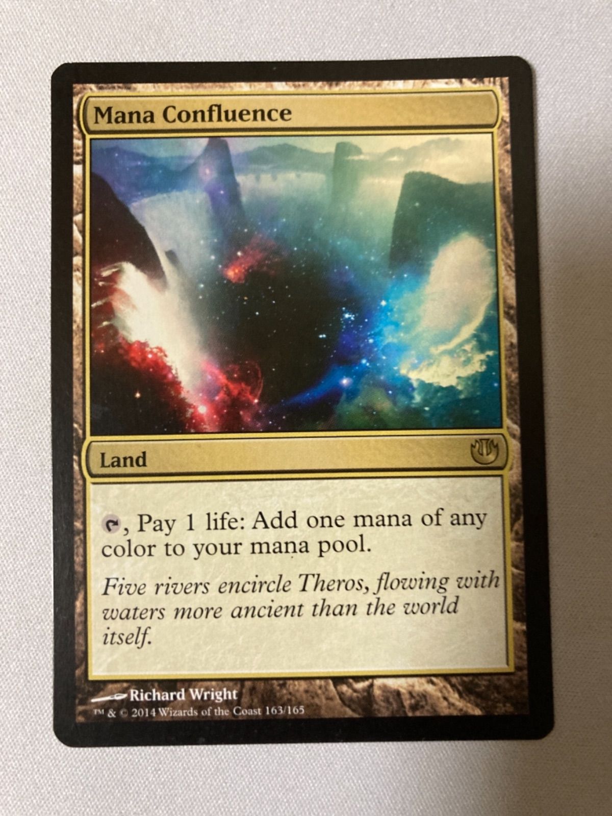 人気絶頂 MTG Mana マナの合流点 Mana No.163 【Foil】 Confluence