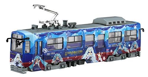 フジミ模型 1/150 雪ミク電車 2019バージョン(標準色用3300形付き)2両セット プラモデル