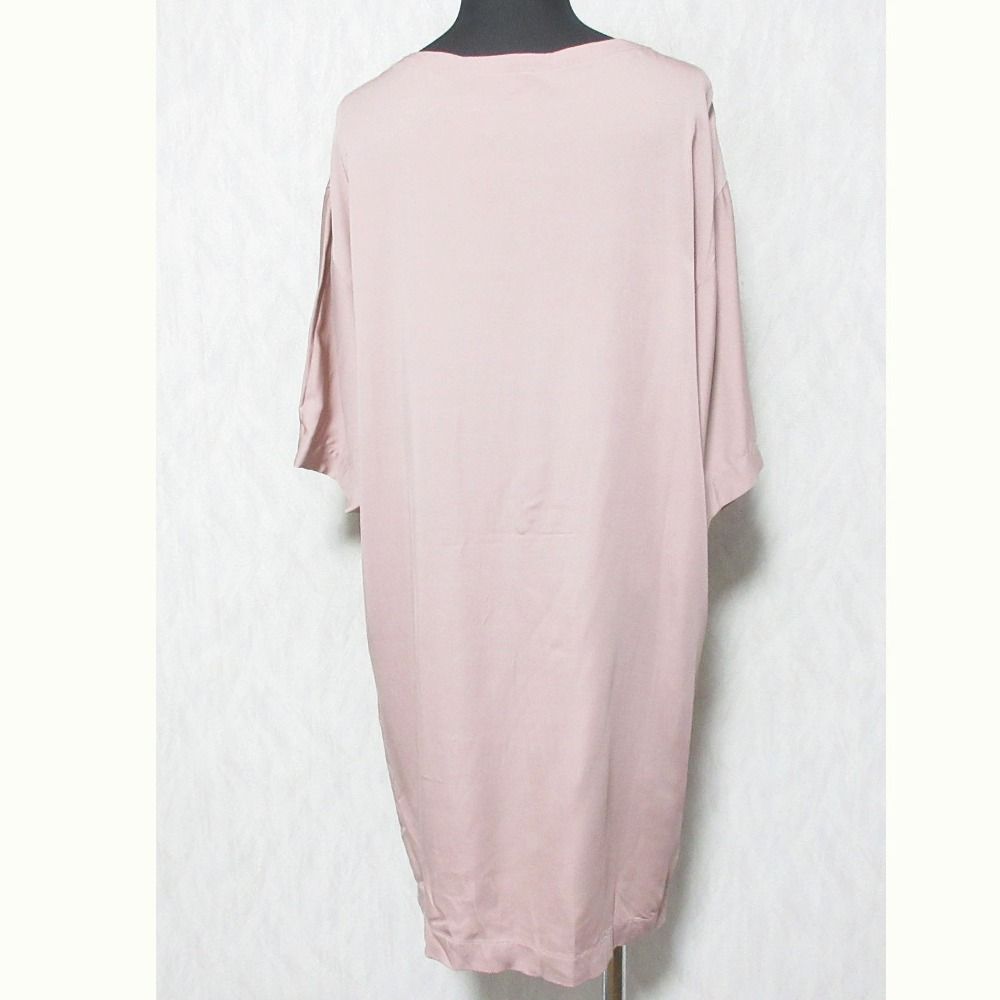 63i18 BRUNELLO CUCINELLI ブルネロクチネリ 半袖ワンピース ひざ丈