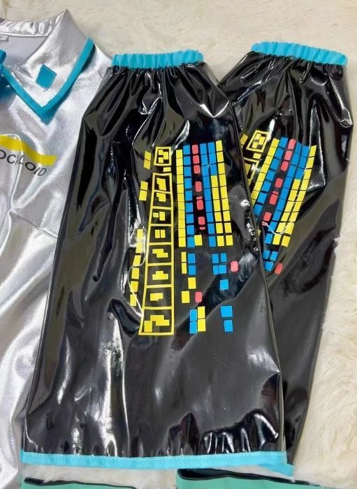初音ミクコスプレ衣装ボディースーツ演出服アニメボーカロイドシリーズ制服ステージ服変装コスチュームウイッグ付き人気文化祭