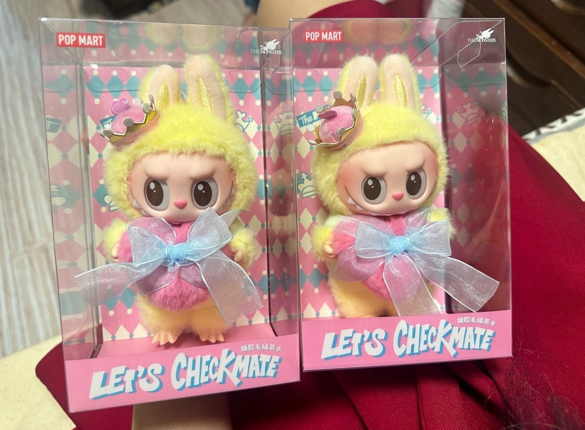 LABUBU LET'S CHECKMATE 2セット LABUBU LET´S CHECKMATE 2セット