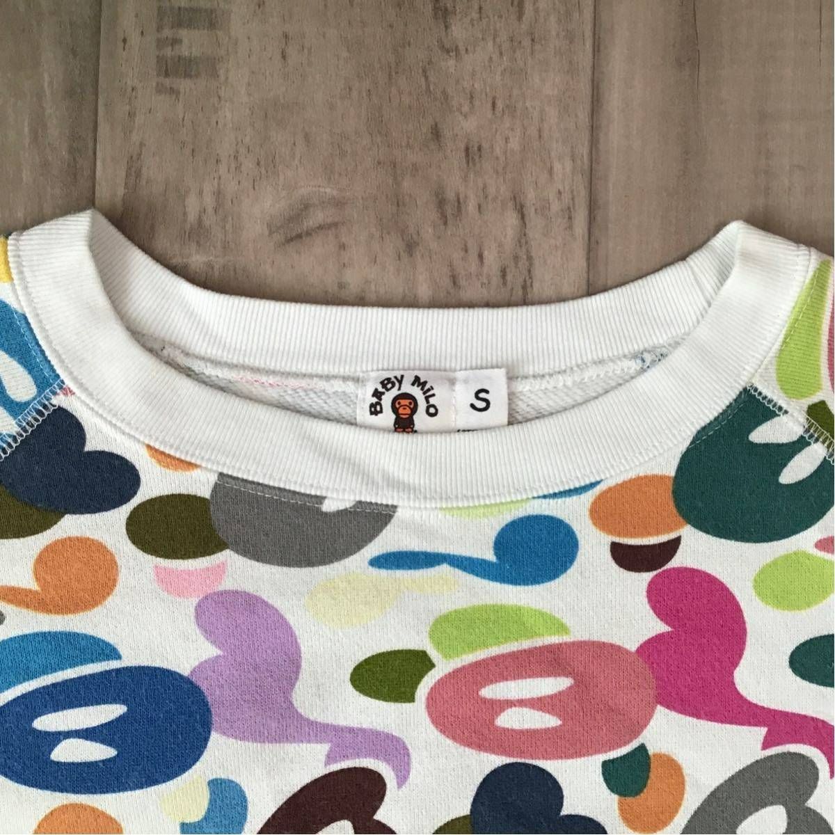 マイロ マルチカモ 半袖 スウェット Sサイズ a bathing ape BAPE 