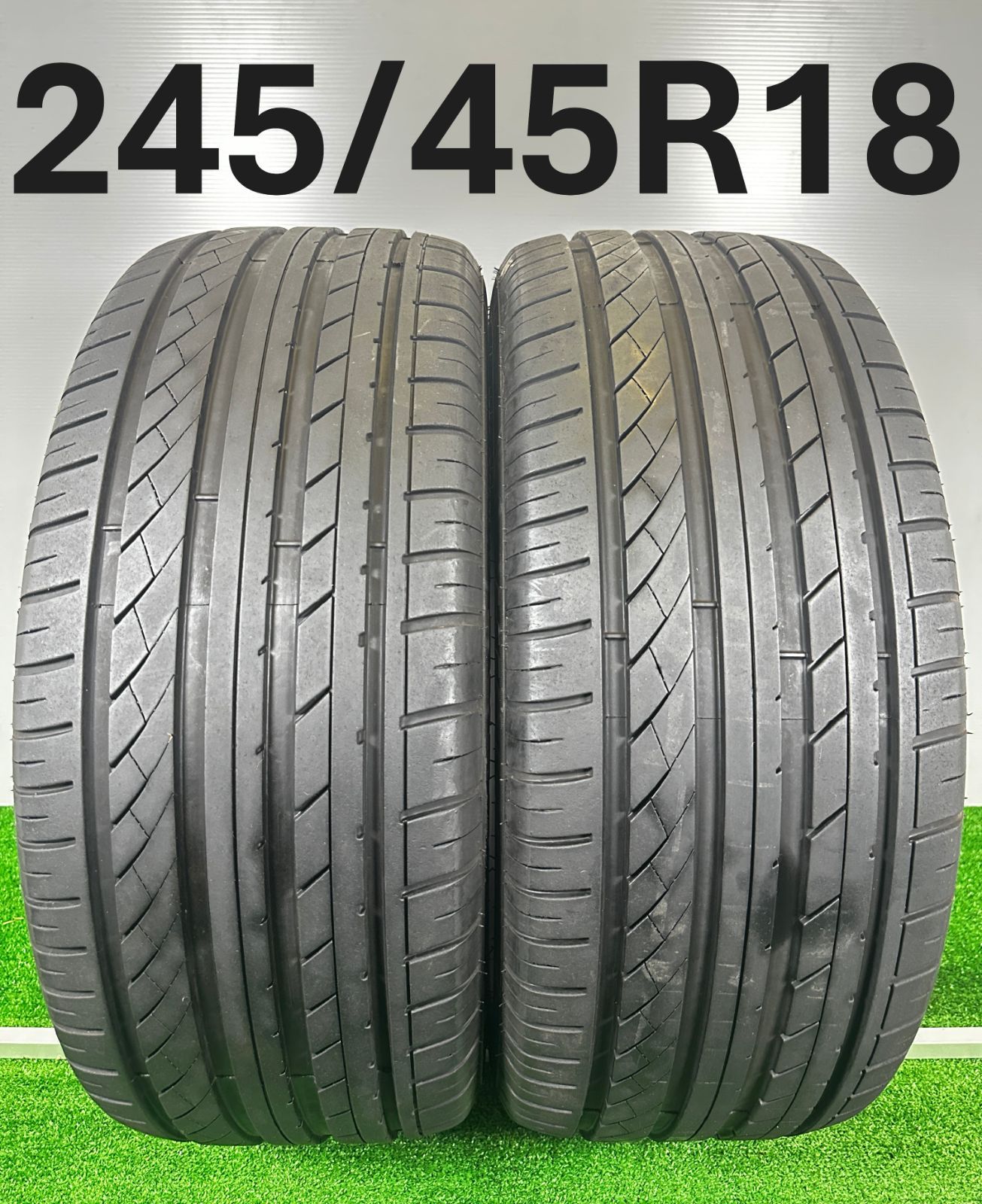送料無料★245/45R18 ハイフライ HF805 2020年製 2本 夏タイヤ ノーマル  TA391