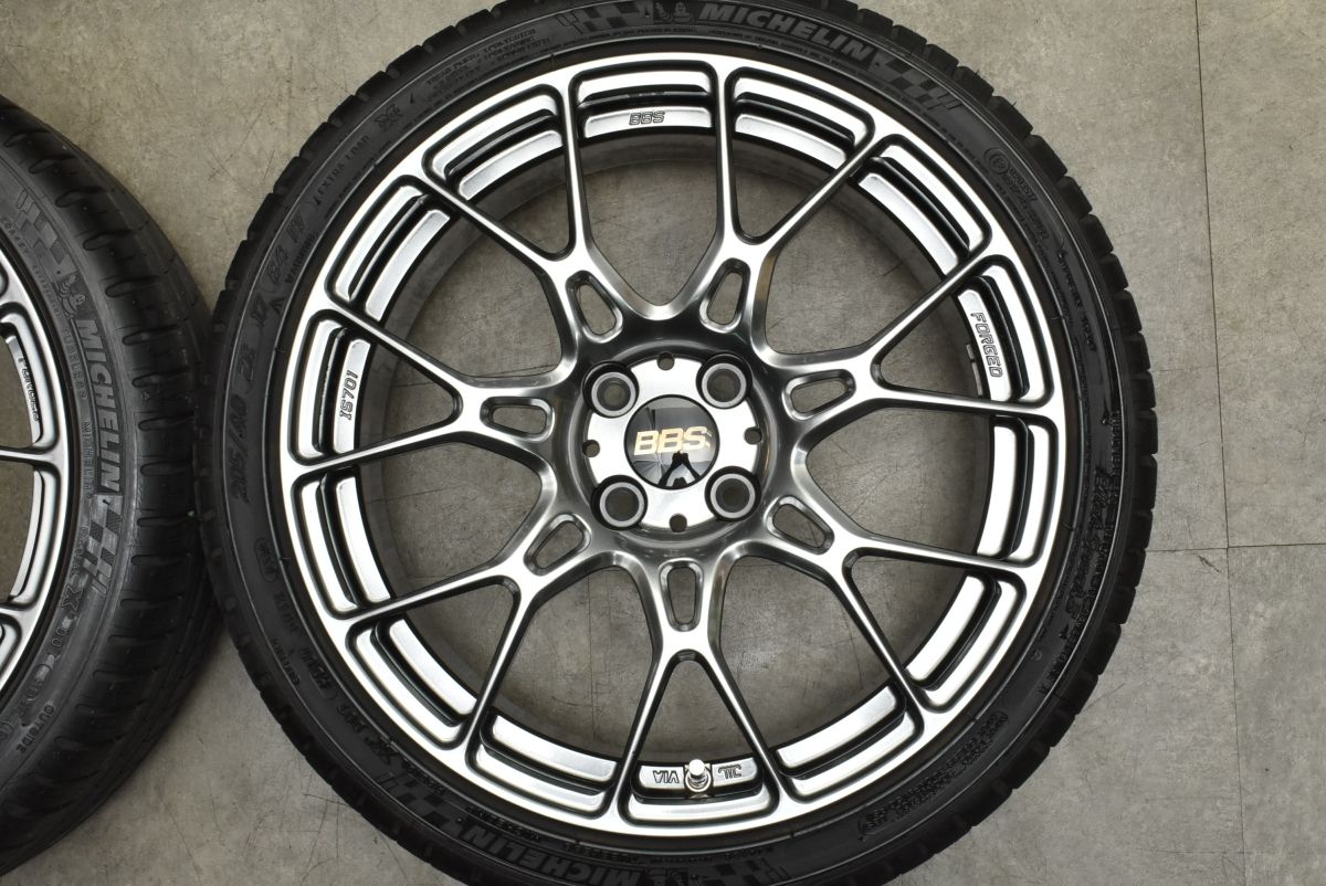 超希少 鍛造品 BBS製】ASSO GRU IS701 17in 7J+35 PCD98