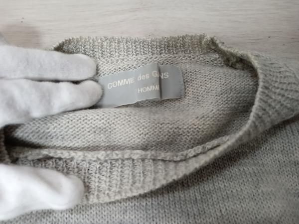 COMME des GARCONS グレー HOMME/90s/AD1998/ニット/銀タグ/田中オム 