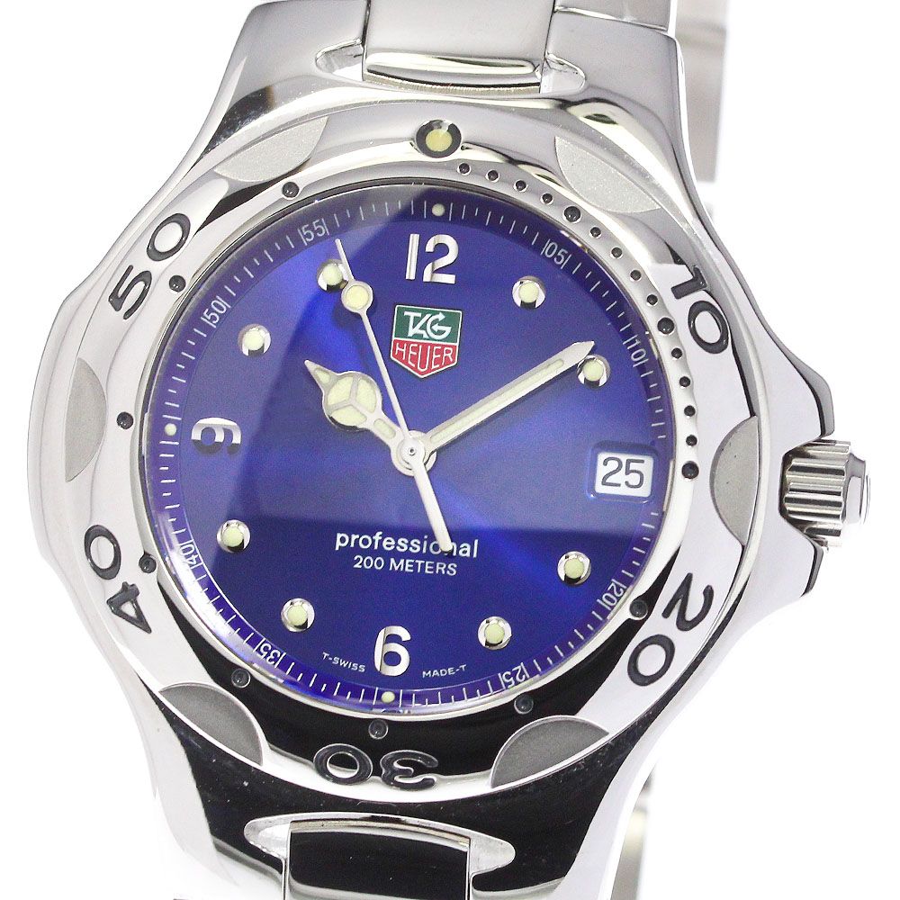 ☆美品☆箱・保証書付き【TAG HEUER】タグホイヤー キリウム デイト