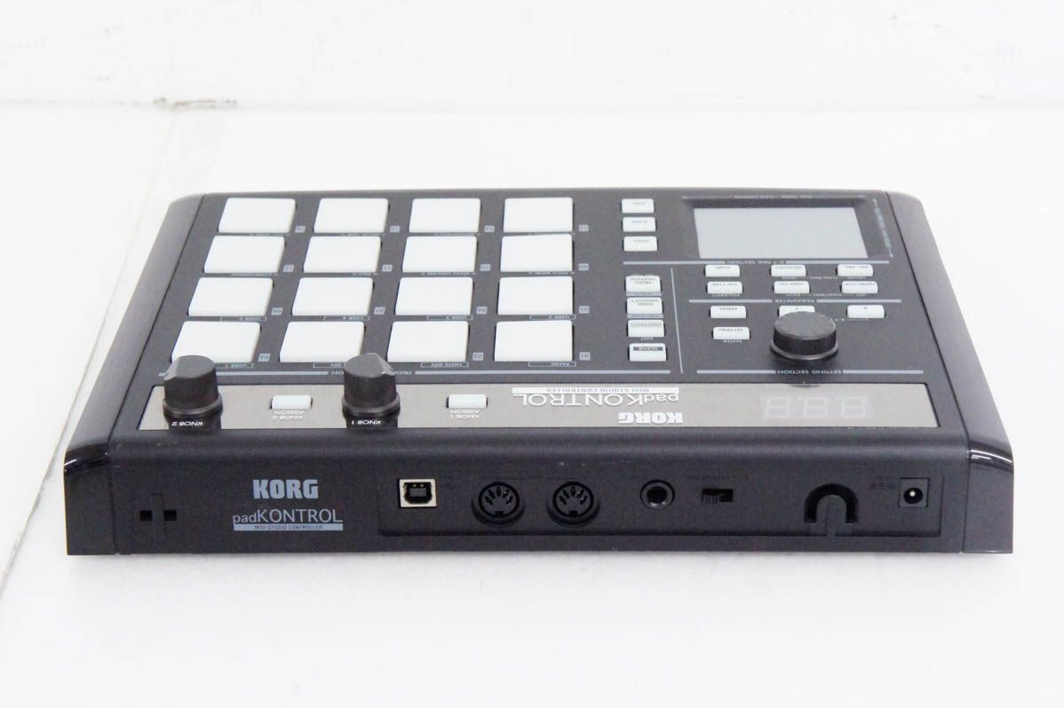 KORG padKONTROL MIDIスタジオコントローラー KORG PadKONTROL midi studio controller - YouTube