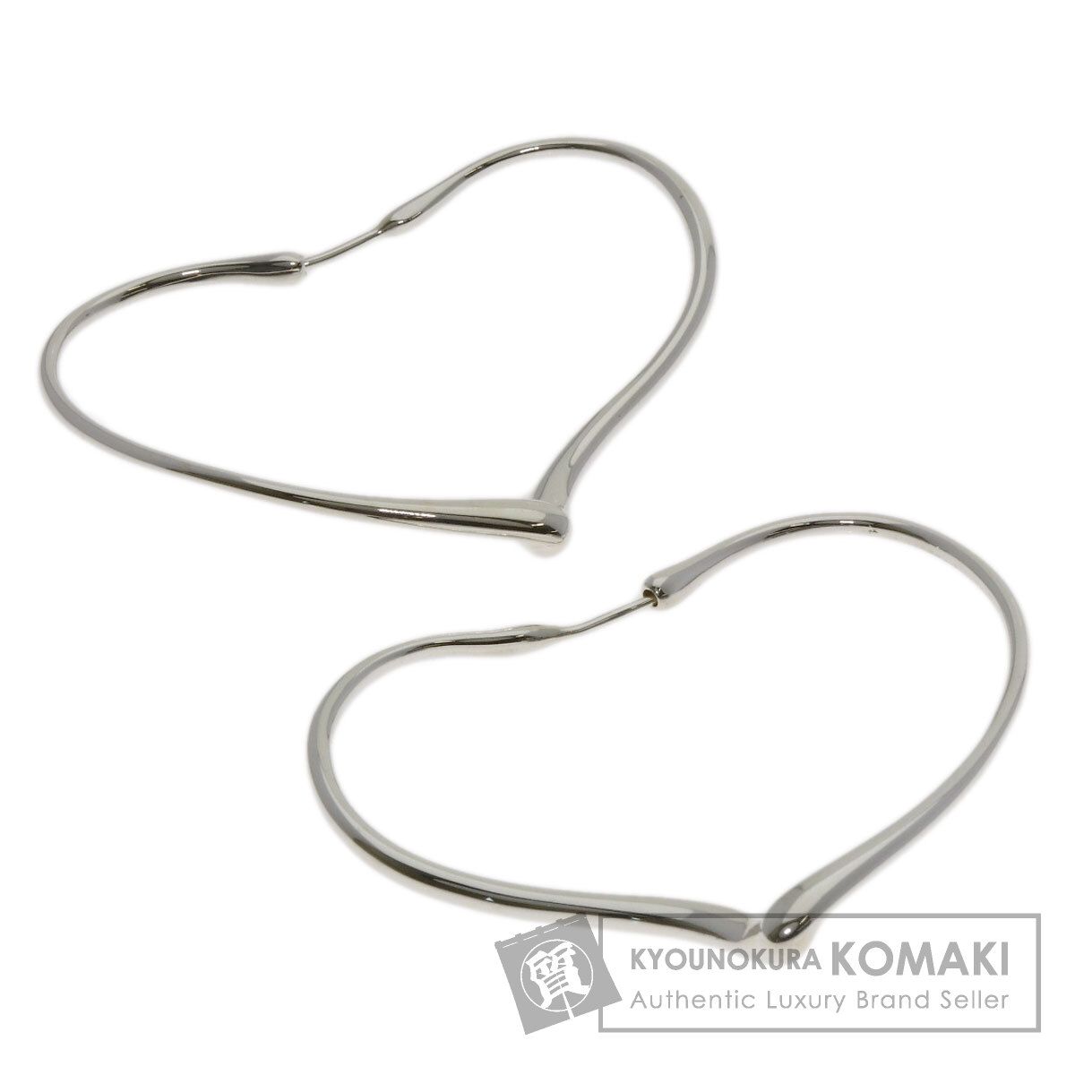 Tiffany & Co. オープンハートフープピアス スモール　シルバー 片耳 Tiffany & Co. オープンハートフープピアス スモール ティファニー