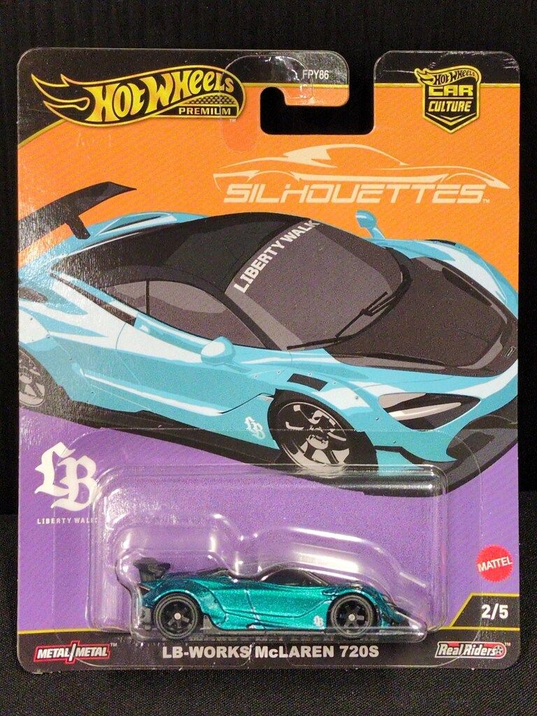 ホットウィール LB WORKS McLAREN 720S 5台 Hot Wheels LB☆シルエット
