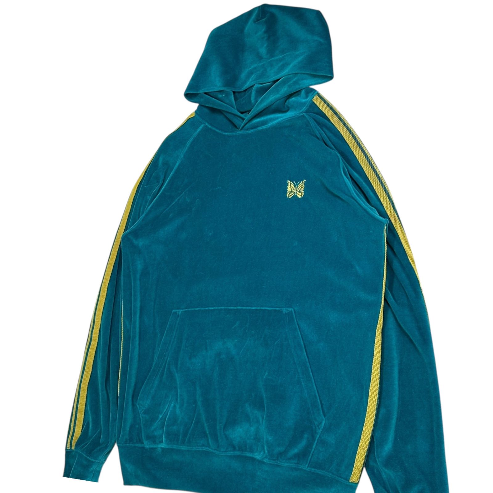 NEEDLES ニードルス TRACK HOODY ベロアパーカー サイズ2 Needles - Needles ニードルス Track Hoody -C/PE Velour
