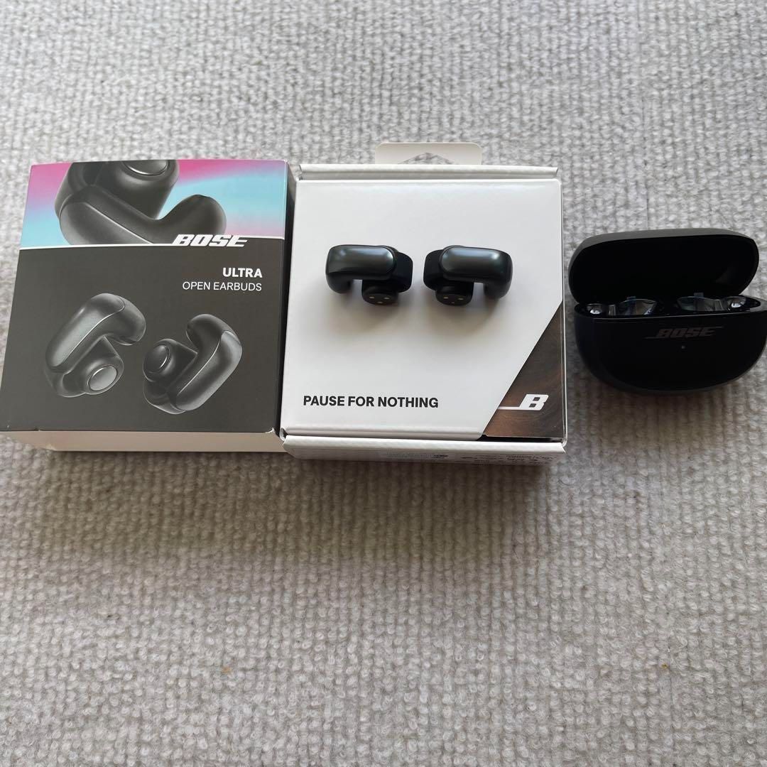 ほぼ未使用】 Ultra Open Earbuds ブラック - メルカリ 