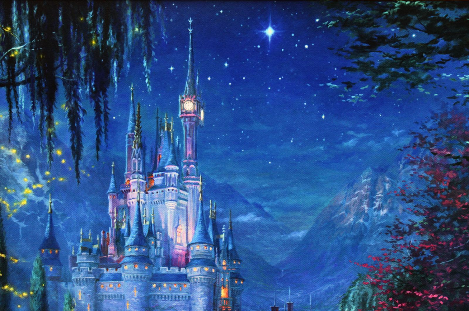 ディズニー/トーマス キンケード「シンデレラ/ダンシング イン ザ