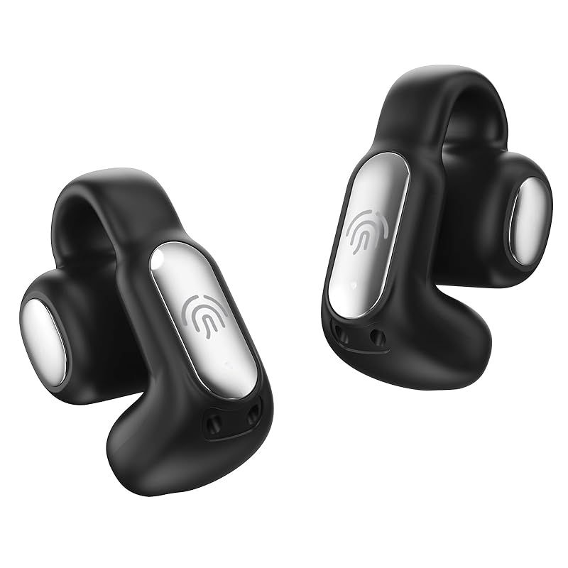 音質至上主義第二弾 イヤーカフ型の新次元 Earaku イアラク AirCuff F306 イヤーカフイヤホン ワイヤレスイヤホン オープンイヤー イヤーカフ型 超軽量 耳を塞がない 耳挟み式イヤホン 音漏れ無し DSP機能 独自Incusアルゴリ 0