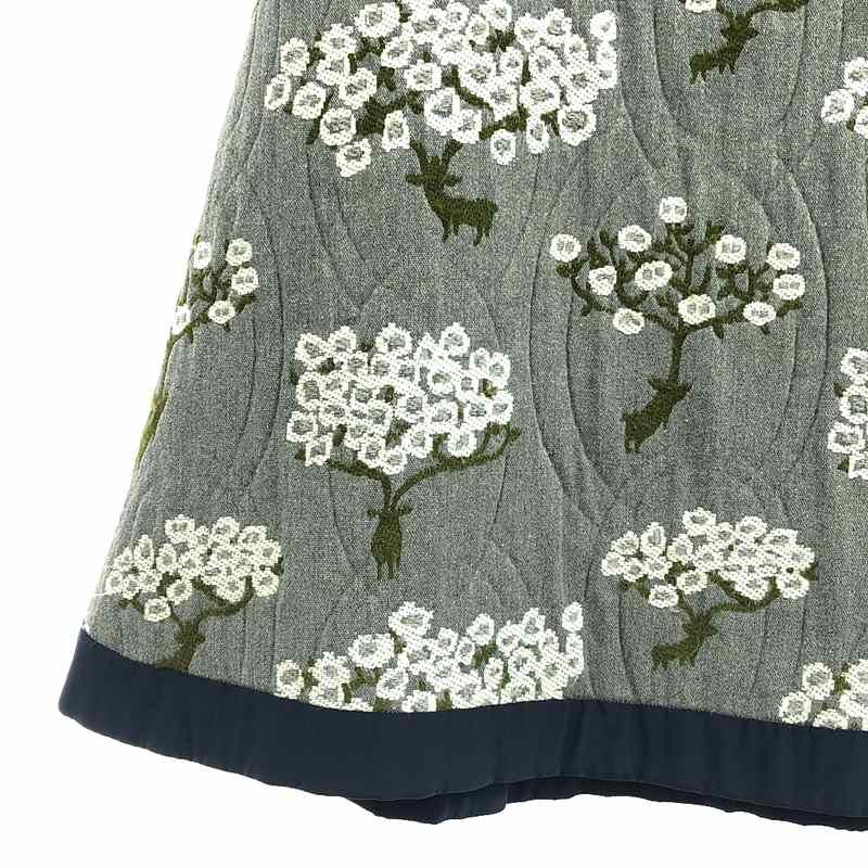 ミナペルホネンbloomスカートミナペルホネン bloom 刺繍スカート