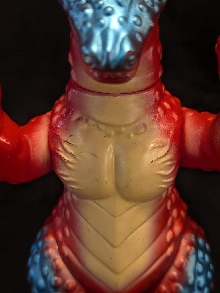 M1号 NEWブルマァクタイプの怪獣シリーズ チタノザウルス1期 赤成型 M1号 NEWブルマァクタイプの怪獣シリーズ チタノザウルス1期 赤成型