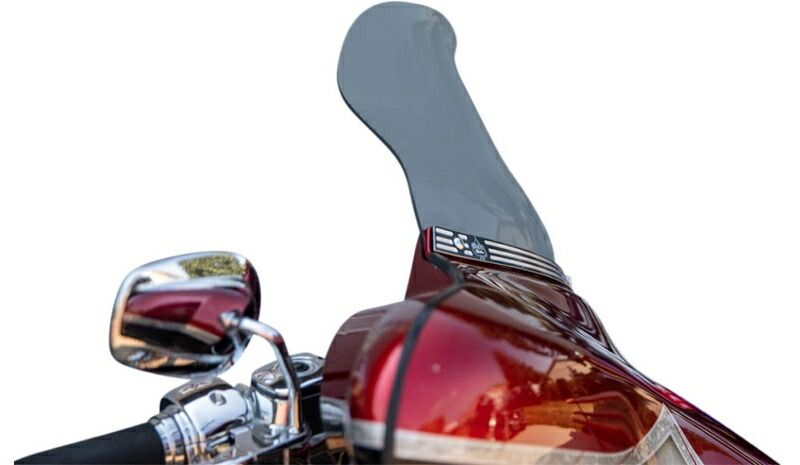FLARE ウインドシールド 10.5インチ ライトスモーク 1996〜13年FLHT FLHX