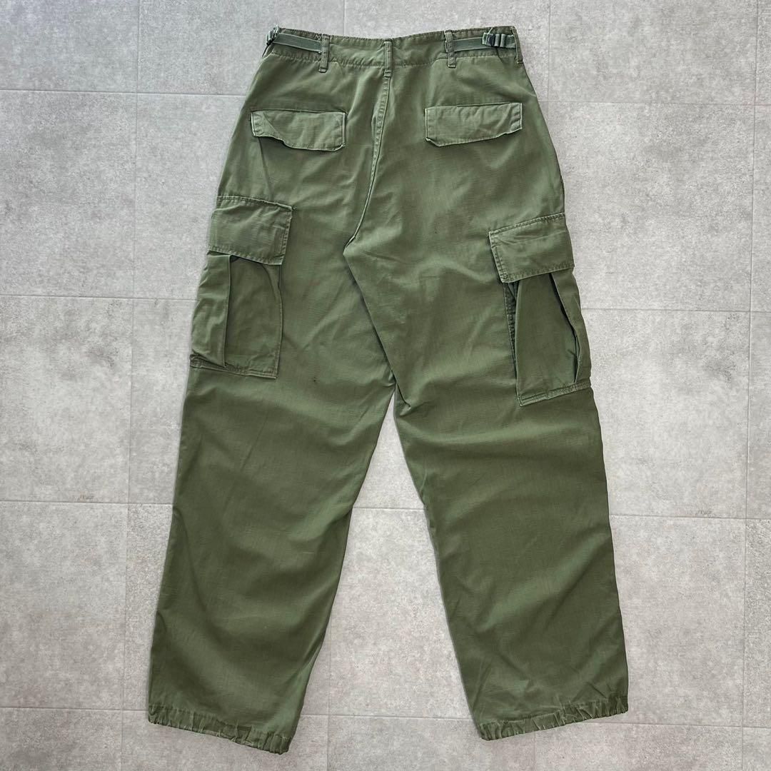 希少　アメリカ軍　ジャングルファティーグパンツ　4th SMALL 60s 古着 希少 アメリカ軍 ジャングルファティーグパンツ 4th SMALL 60s