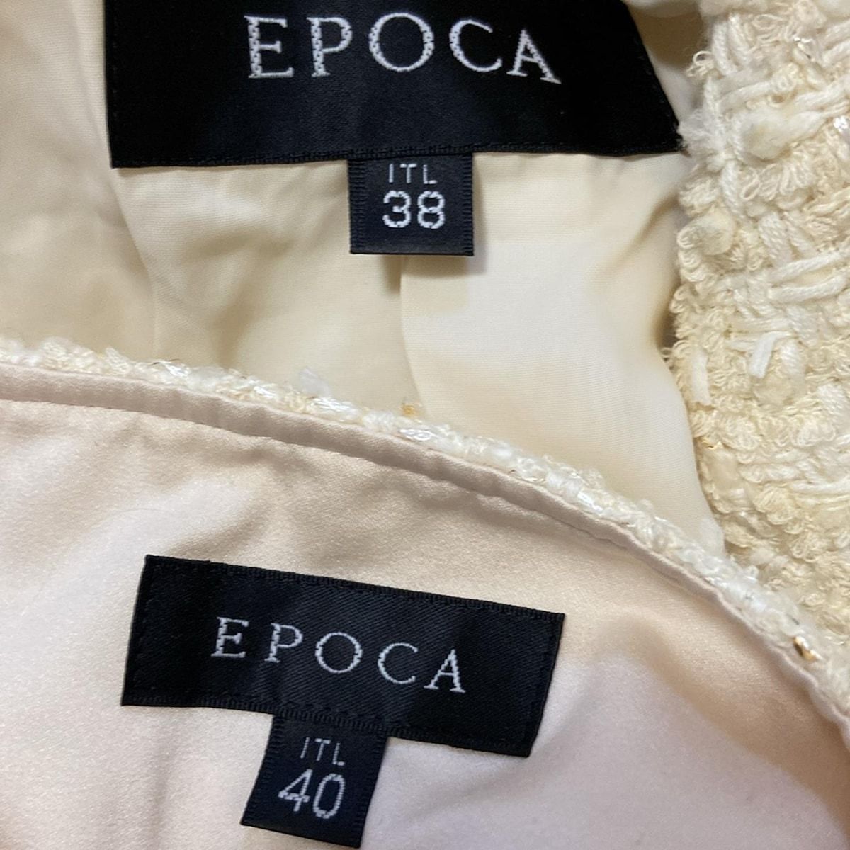 ツイード ニット