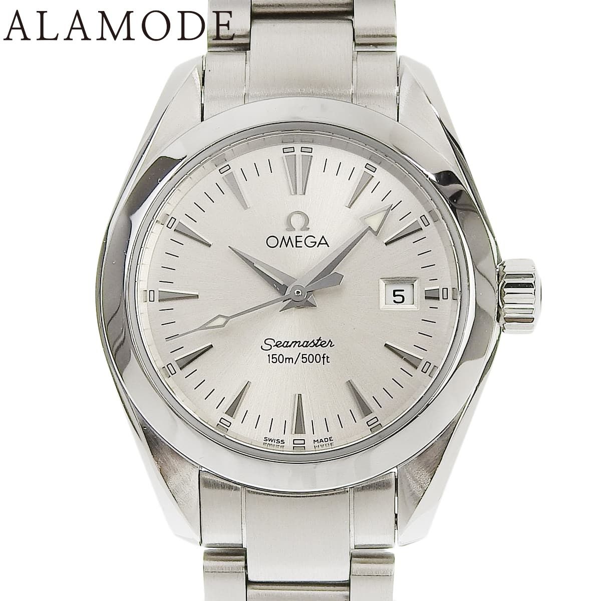 オメガ シーマスターアクアテラ 150M 2577.30.00 SS クオーツ 腕時計  