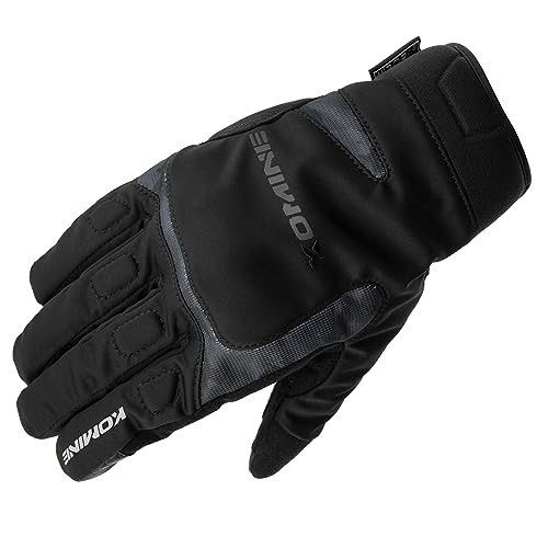 Black Camo_L コミネ(KOMINE) バイク用 GK-8014 プロテクトウインターグローブ カルタゴ Black Camo L