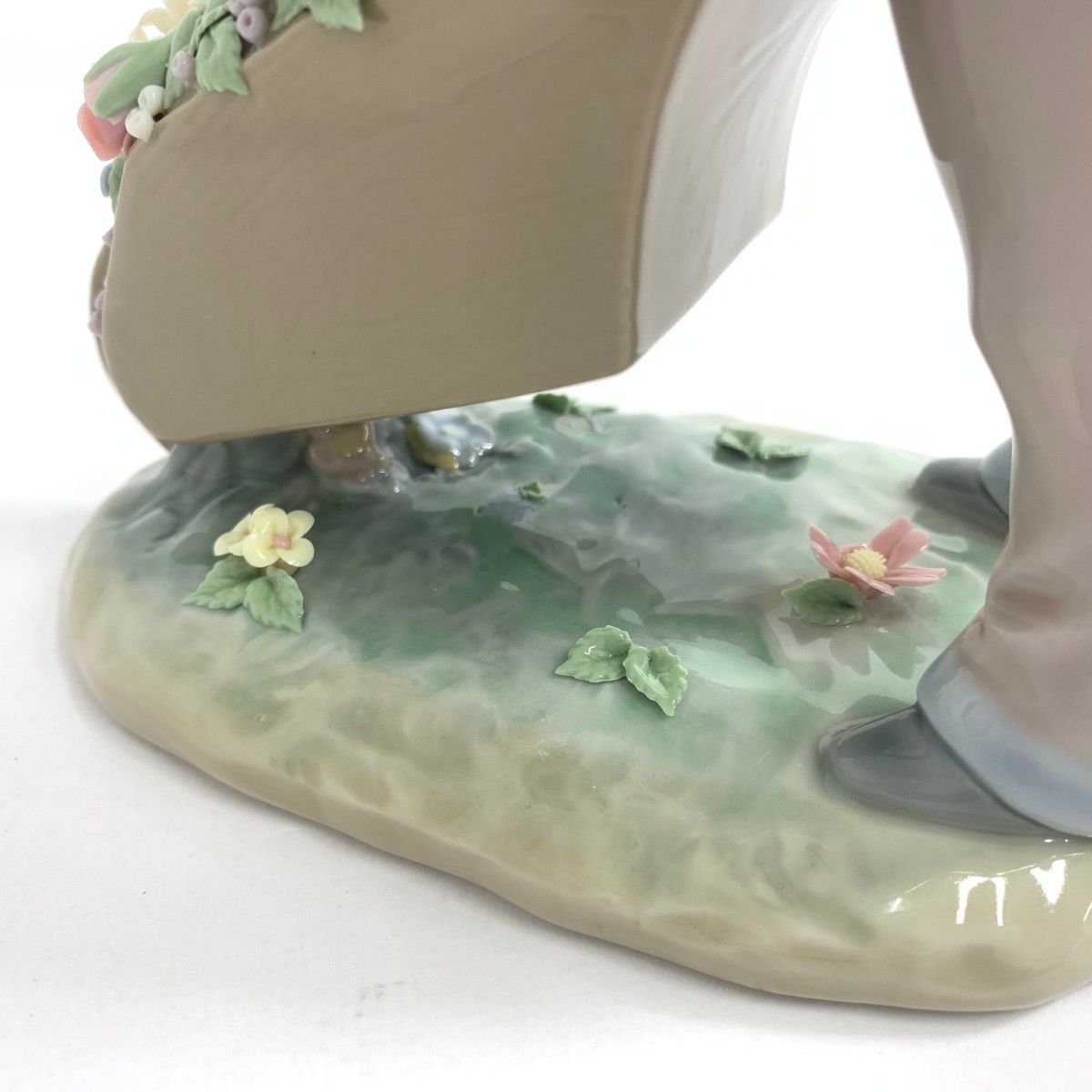 LLADRO リヤドロ 花車を押す少年 フィギュリン 1283 陶器 240001137573
