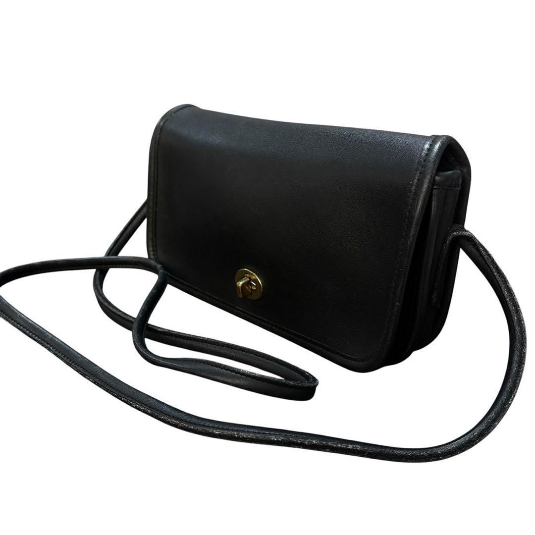 OLD COACH オールドコーチターンロックショルダーバッグ斜め掛け