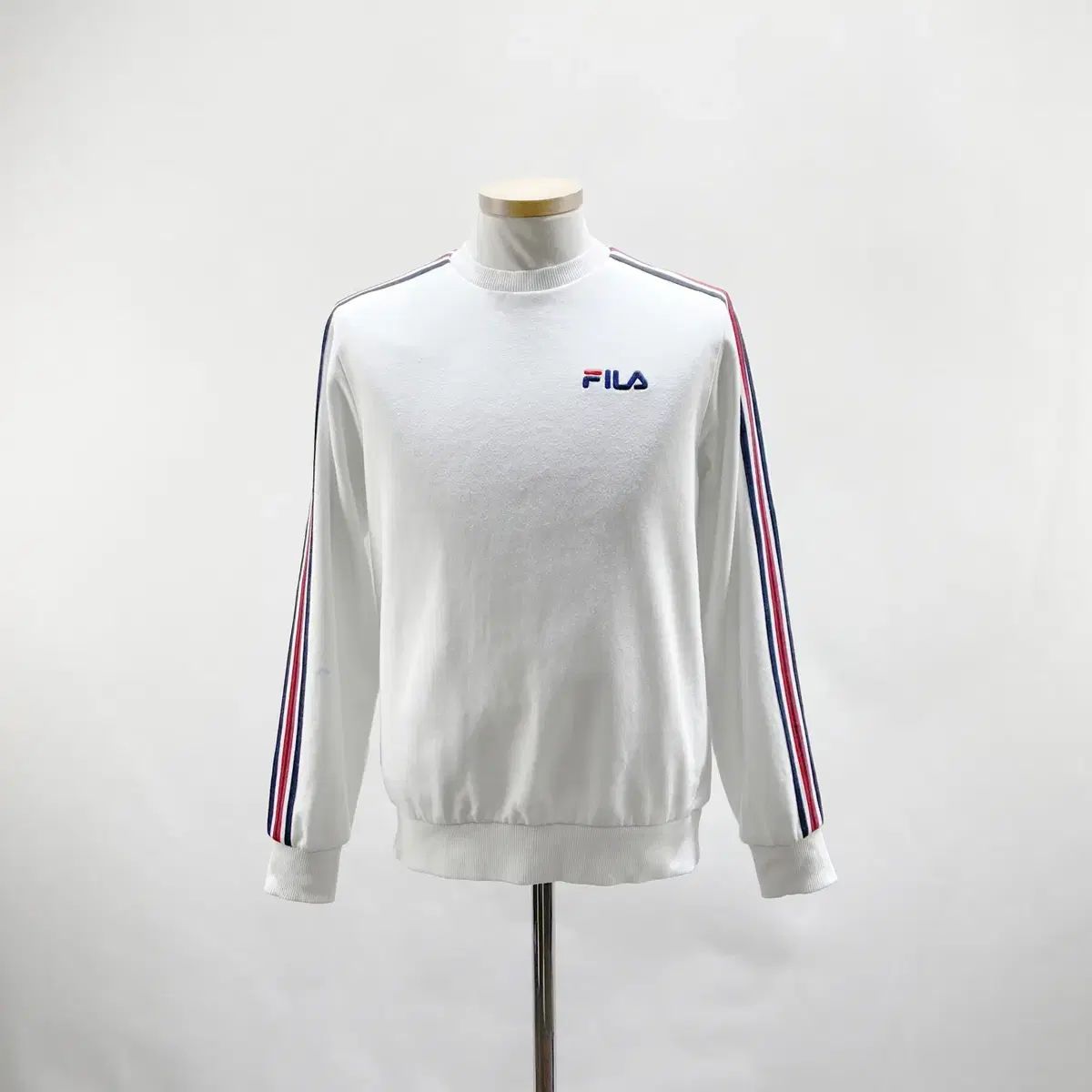 FILA(フィラ) ユニセックス パーカー 白 90 S パーマネント