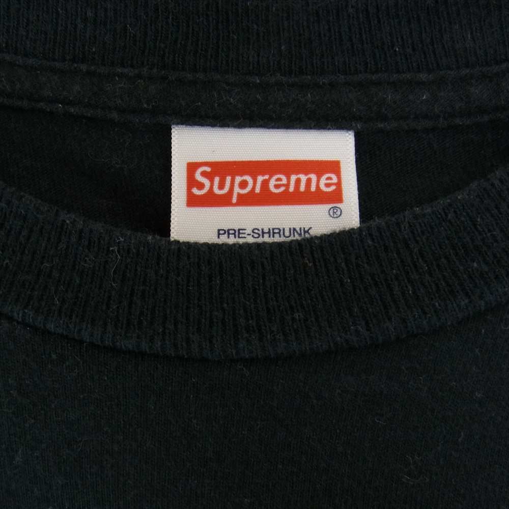 Supreme シュプリーム カットソー 18SS Ripple LS Tee ブラック系 M ...