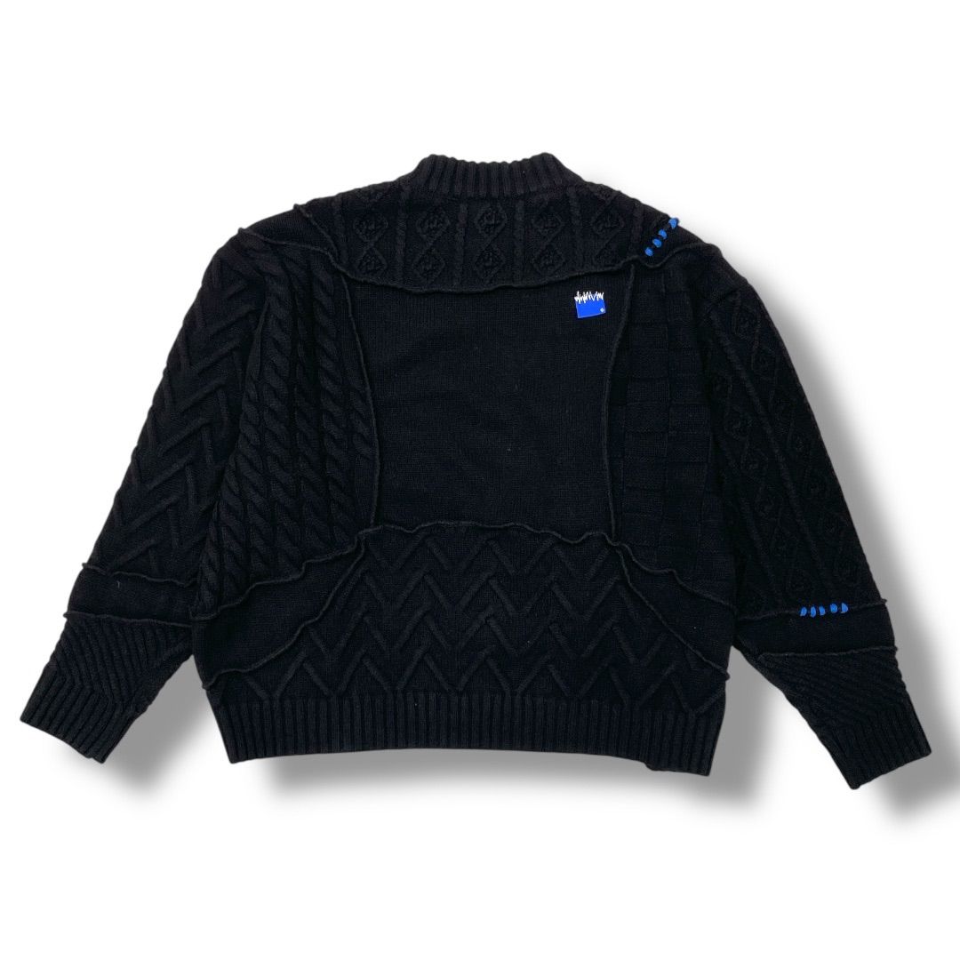 ZARA - ZARA  パッチワークデザインニットセーター ザラ パッチワークデザインニットセーター☆ZARA