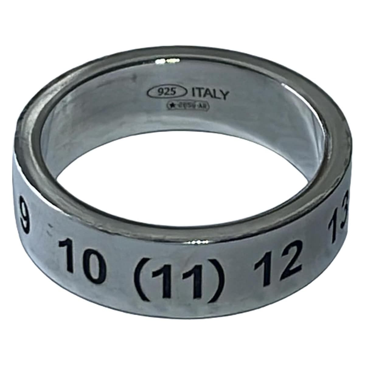 Maison Margiela メゾンマルジェラ リング ナンバーリング シルバー