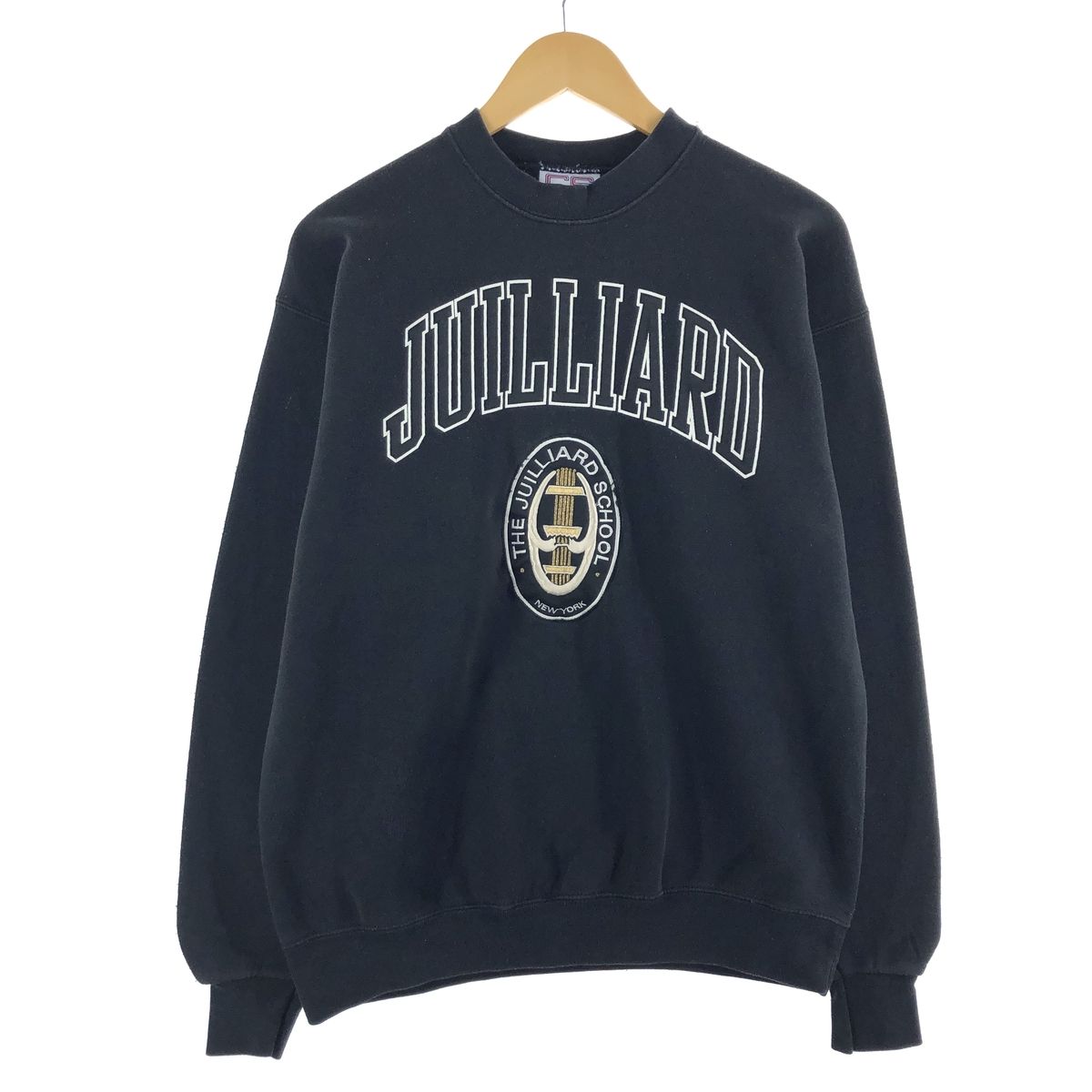 古着 CRABLE SPORTSWEAR JUILLIARD ジュリアード大学 カレッジスウェットシャツ トレーナー USA製 メンズL/eaa366450