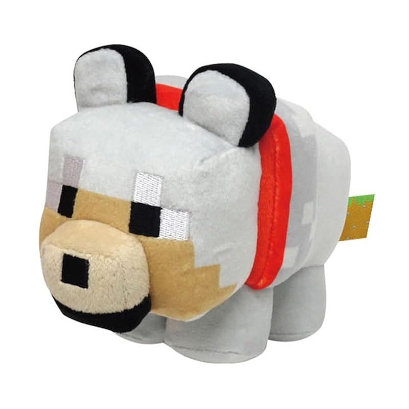 【最新作，SALE】 【新品】 ケイカンパニー Minecraft コレクションぬいぐるみ オオカミ ＭＣＴＣＮＧ９ＯＫ 0 その他