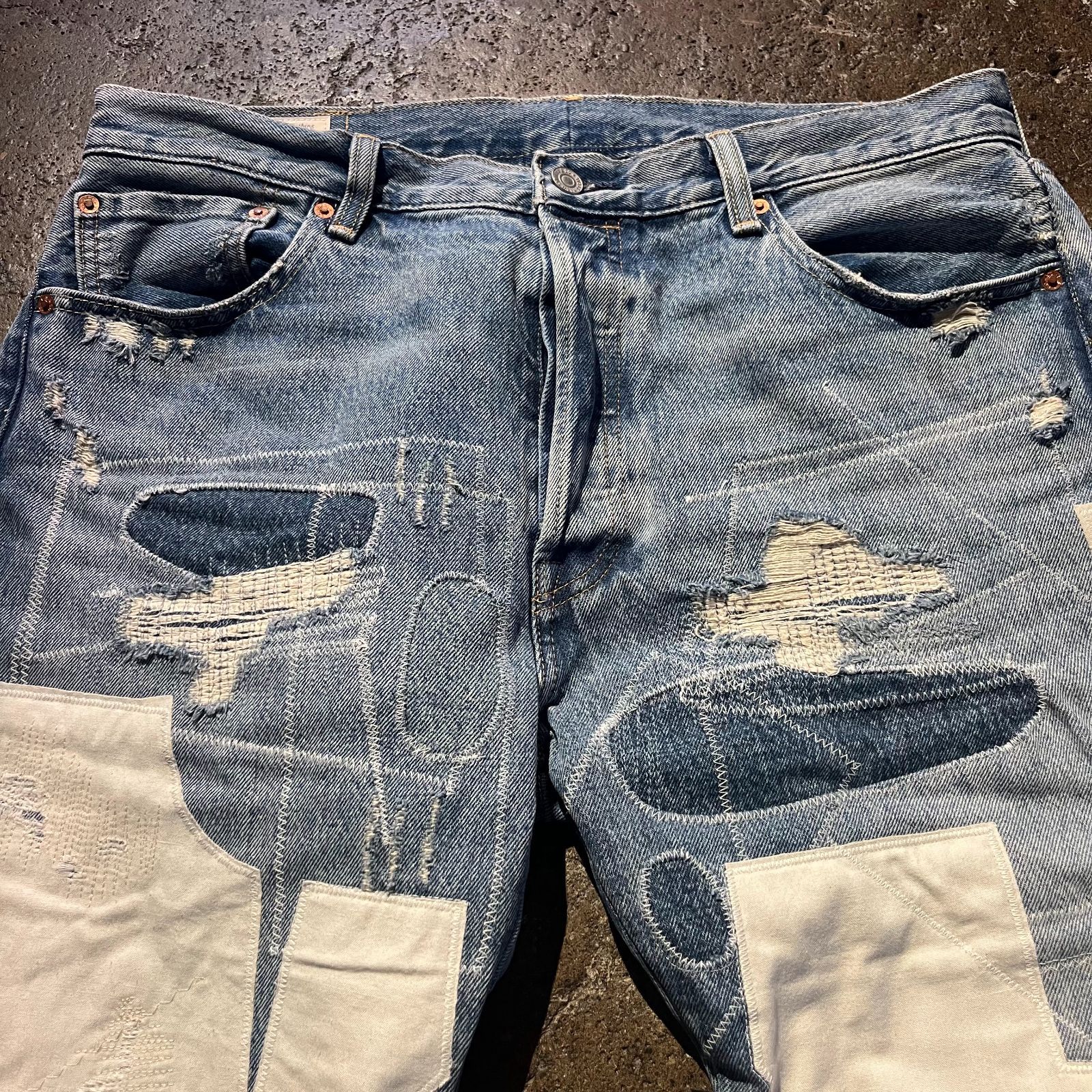 LEVI'S 25ss SLAKE COLLECTION 501 デニムパンツ リメイク