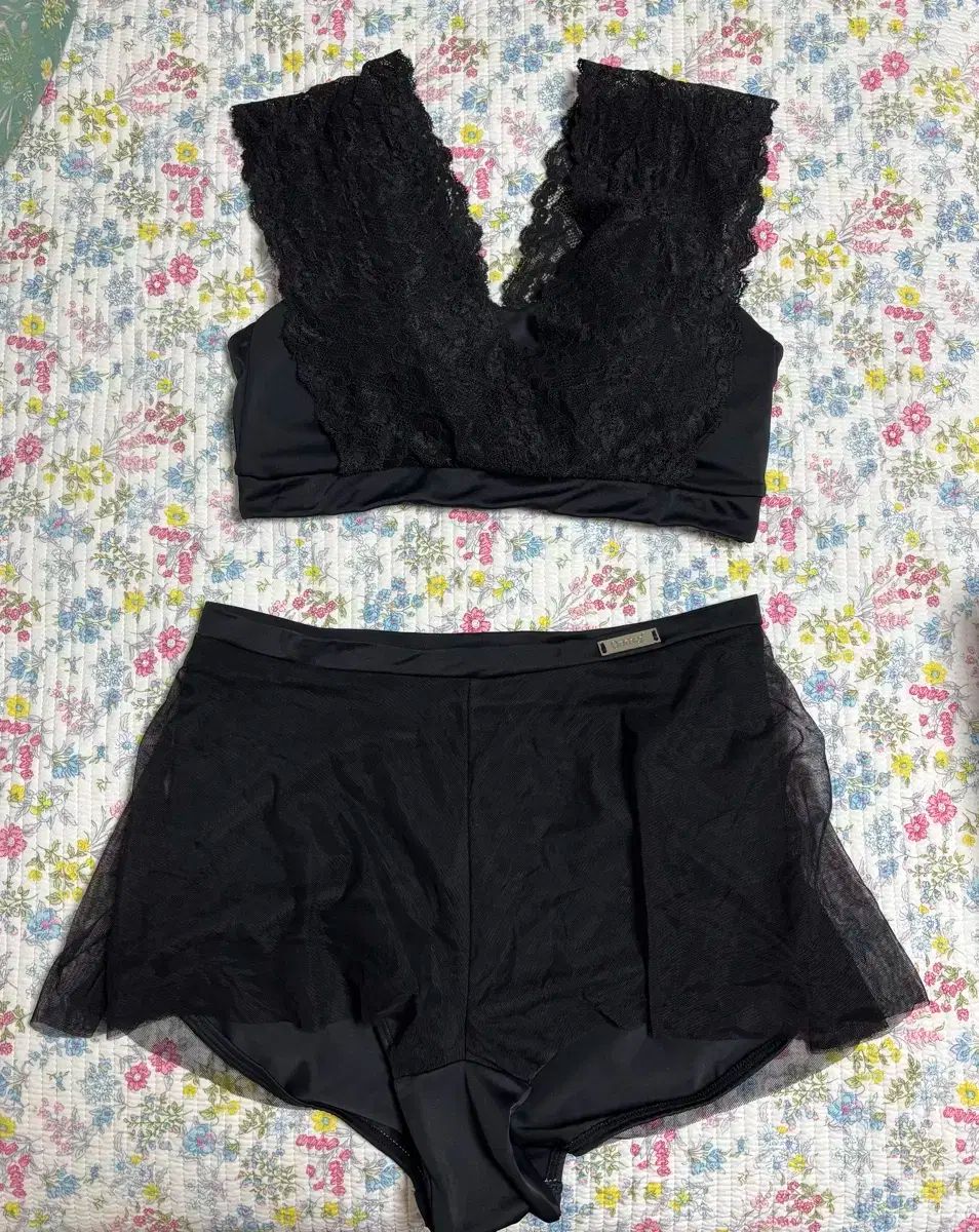 レースビキニ キュロットセット