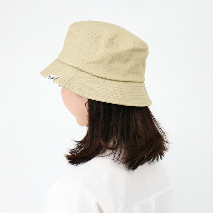 Maison Kitsuné バケットハット ベージュ
