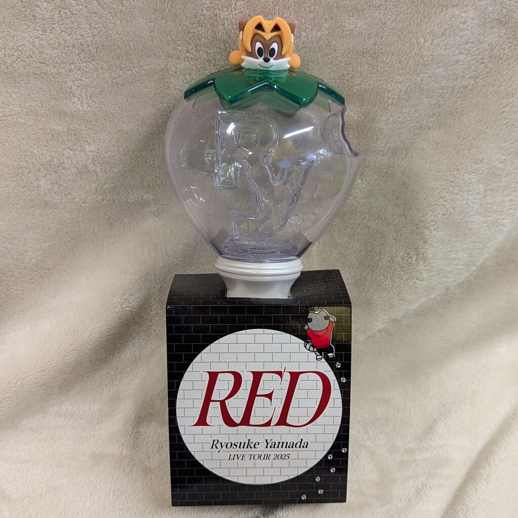 25年RED 山田涼介 ペンライト - メルカリ