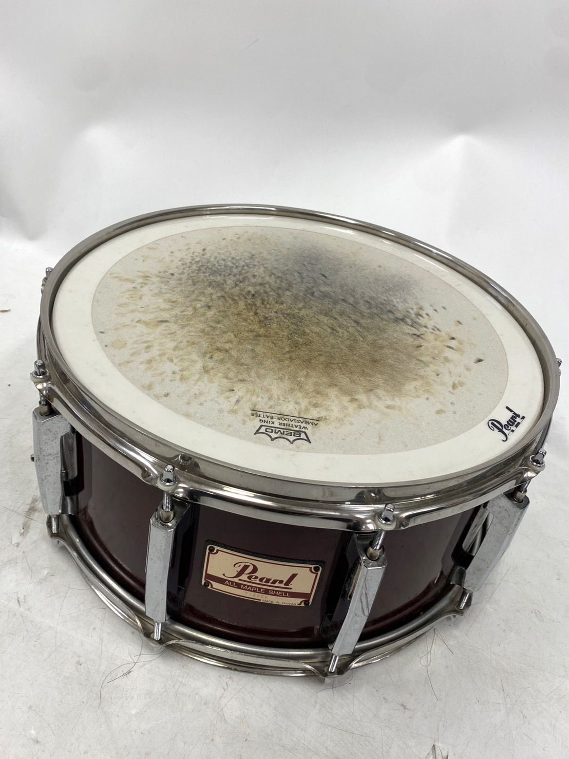 Pearl パール スネアドラム ALL MAPLE SHELL ケース付き mt041801