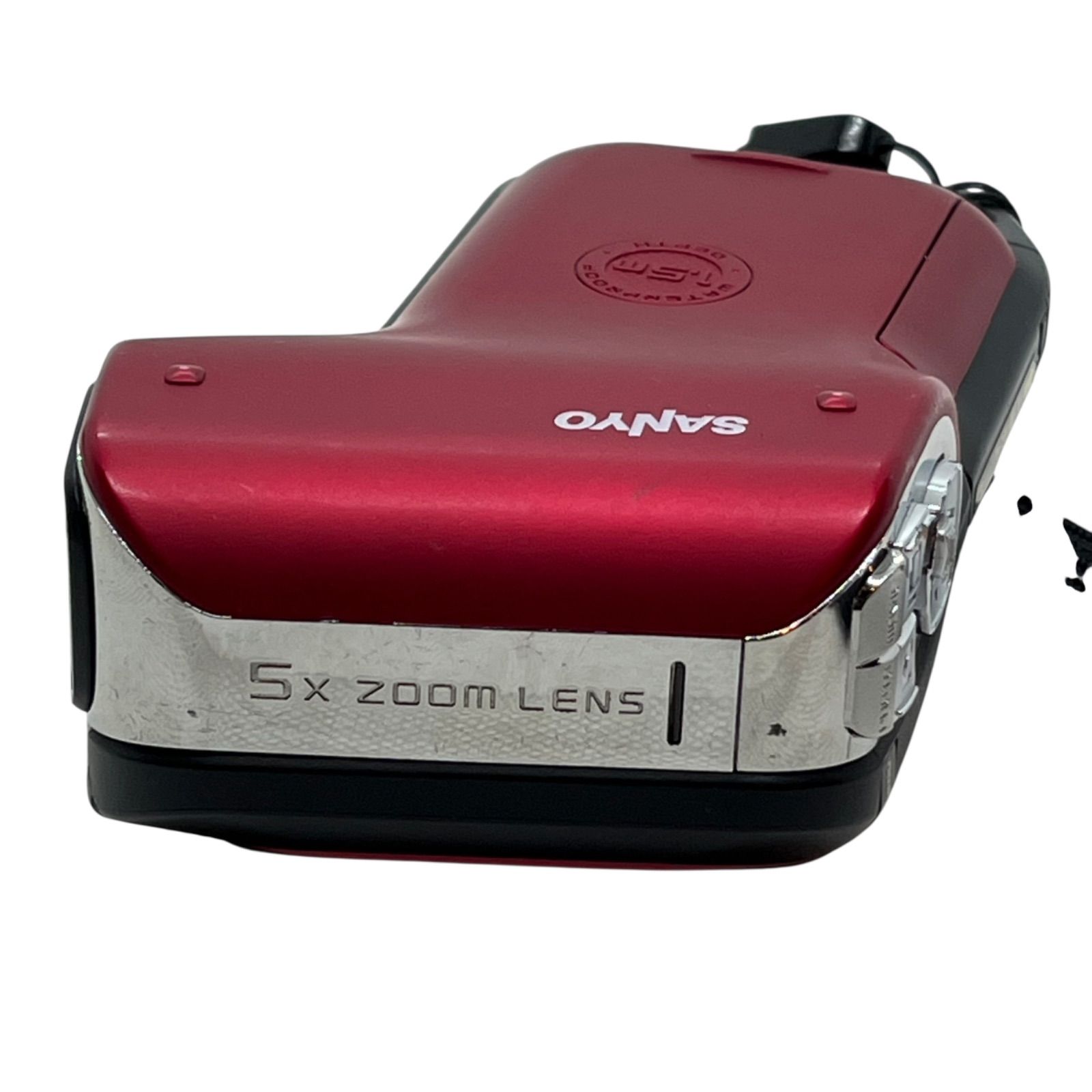 サンヨー　SANYO　ビデオカメラ レッド　Xacti DMX-CG9(R) サンヨー SANYO ビデオカメラ レッド Xacti DMX-CG9(R) Amazon